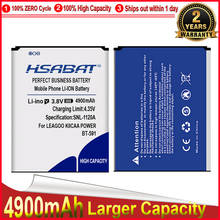 Hsabat 0 ciclo 4900 mah BT-591 bateria para leagoo kiicaa potência de alta qualidade substituição do telefone móvel acumulador 2024 - compre barato
