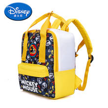 Disney-mochila escolar para niños, morral infantil de gran capacidad, antipérdida, tela Oxford de dibujos animados 2024 - compra barato
