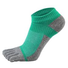 Calcetines deportivos de malla para hombre, medias de cinco dedos, para correr, novedad, 1 par 2024 - compra barato