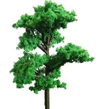 4cM-12CM green Plastic scale  street model  Trees for Train Railway  Architecture Scenery HO N OO layout 2024 - buy cheap