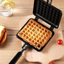 Non-Stick Waffles Maker Mold Square Iron Machine Baking Pan Cake Maker Kitchen Tools Flavor Egg Mix Oven 2024 - buy cheap
