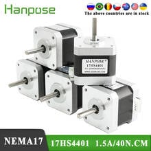 5pcs 4-lead Nema17 Stepper Motor  42BYGH 1.5A 40N.CM 17HS4401 42 Series  motor for CNC milling machine 2024 - buy cheap