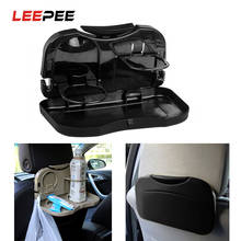 Car Tray Table Drink Food Cup Holder Coffea Stand Mini Desk Folding Rear Seat Back Storage Case Interior Automotive Accessories 2024 - buy cheap
