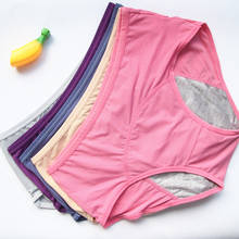 Big Size L-5XL Menstrual Panties Physiological Leak Proof Women Underwear Period Breathable Briefs High Waist Mesh Ladys Panty 2024 - купить недорого
