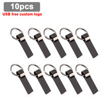 10Pcs/lot Free Custom logo Metal USB Flash Drive 32GB 16GB 8GB 4GB Pen Drive Flash metal Flash Drive Memory Stick business gift 2024 - buy cheap