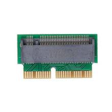 M Key M.2 PCIe X4 NGFF AHCI 2280 SSD 12 + 16Pin адаптер карта как SSD для MACBOOK Air 2013 2014 2015 A1465 A1466 Mac Pro A1398 A1502 2024 - купить недорого