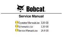 BOBCAT Service Manuals ,Schematics  and Operator Manuals [19.1GB] 2024 - buy cheap