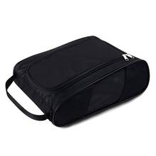 Hot Portable Golf Shoes Bag Zipper Shoe Case Breathable Water Resistant Carrier Durable Shoe Accessory 2024 - buy cheap