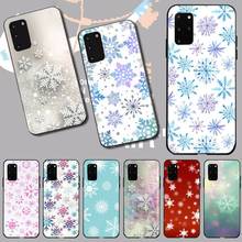 Merry Christmas snowflake fouda shell cover Phone Case For Samsung Galaxy S5 S6 S7 S8 S9 S10 S10e S20 edge plus lite 2024 - buy cheap