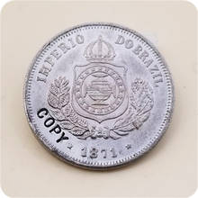 1871 Brasil 50 Reis copia moneda 2024 - compra barato