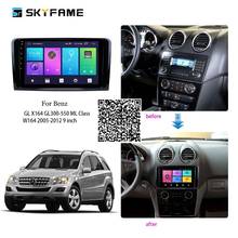 SKYFAME-Radio estéreo para coche, sistema Multimedia Android para Mercedes Benz GL X164 GL350/500 ML clase W164 ML280/300/320/350 2006-2012 2024 - compra barato