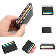 Credit Card Case Mini Id Card Holder Small Purse For Man Slim Men's Wallet Card Holder Card bag 2024 - buy cheap