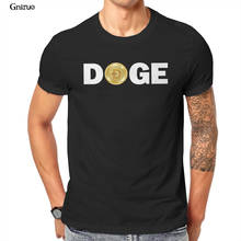 DOGECOIN-Camiseta alta para hombre, camisa de Groot negro, Vintage, 89953, venta al por mayor 2024 - compra barato