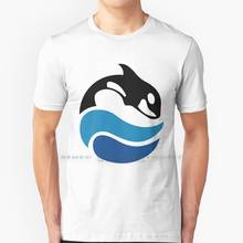 Camiseta Vintage con logotipo de Seaworld, camisa de algodón puro 100% con logotipo de ballena Killer, Orca, Seaworld, Vintage de los 90, 80 y 70, Delfín, ballena, Shamu, Zoo 2024 - compra barato