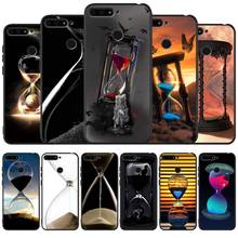 hourglass black Silicone Phone Case For honor 30 20 Pro 8 8X 9 10 20 Lite Mate 10 20 30 Lite Pro cover 2024 - buy cheap