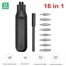 Mijia Screwdriver 16 in 1 S2 Ratchet Screwdriver Kit Magazine Design 20N.m Dual Head Screw Driver S2 Bits Repair Tool 2024 - buy cheap