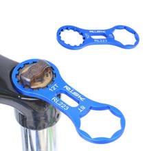 Ferramenta de reparo de garfo dianteiro de bicicleta de risco de alumínio para sr suntour xcr/xct/xcm/rst mtb ferramentas de desmontagem de chave de tampa de garfo dianteiro 2024 - compre barato
