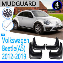 Mudguards for Volkswagen VW Beetle 2012~2019 2013 2014 2015 2016 2017 2018 Car Accessories Mudflap Fender Auto Replacement Parts 2024 - buy cheap