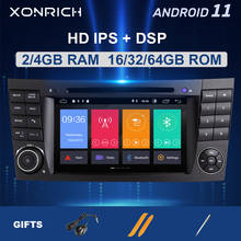 4GB 2Din Android 11 Car Radio For Mercedes Benz E-class W211 E200 E220 E300 E350 E240 E270 E280 W219 Multimedia Audio Navigation 2024 - buy cheap