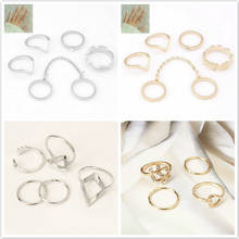 1 Set Sell Elephant Ring Fashion Gold Color Knuckle Rings For Women Finger Knuckle Rings 2024 - buy cheap