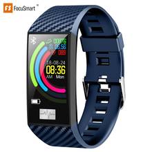 FocuSmart 2020 Smart Wristbands DT58 Fitness Tracker ECG HRV Heart Rate Monitor Blood Pressure Smart Bracelet For IOS/Android 2024 - buy cheap