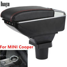 Для MINI Cooper R50 R52 R53 R56 R57 R58 R60 Countryman автомобильные аксессуары интерьер модифицированные детали ящик для хранения в подлокотнике автомобиля коробка 2024 - купить недорого