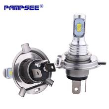 PAMPSEE LED Mini H4 LED H7 Lamps For Cars Headlight Bulbs H1 led H8 H11 Fog Light HB3 9005 HB4 Ice Blue 12000K 3000K Auto #3570 2024 - buy cheap