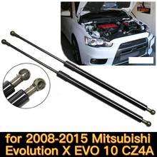 for Mitsubishi Evolution X EVO 10 CZ4A 2008-2015 Car Front Hood Bonnet Gas Struts Lift Support Shock Damper Charged Carbon Fiber 2024 - buy cheap