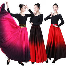 Flamenco Skirt for Women Belly Dance Costumes Spanish Gypsy Girls Spanish Flamenco Clothing Performance 90/180/270/360 Degree 2024 - buy cheap