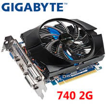 GIGABYTE GT 740 2GB Graphics Card 128Bit GDDR5 Video Cards for nVIDIA Geforce GT740 2GB VGA Cards stronger than GTX650 Used 2024 - buy cheap
