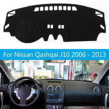 For Nissan Qashqai J10 2006 - 2013 Car Styling Dashboard Cover Dashmat Mat Pad Interior Sun Visor Shade Carpet Anti-UV Protector 2024 - buy cheap