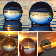 Хрустальный шар, светоотражающие сферы из оптического стекла K9, хрустальный шар, декор шарик для фотографии, ясный контактный жонглирующий ... 2024 - купить недорого