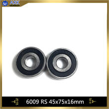 6009RS Bearing ABEC-3 (1 PCS) 45*75*16 mm Deep Groove 6009-2RS Ball Bearings 6009RZ 180109 RZ RS 6009 2RS EMQ Quality 2024 - buy cheap