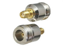 Adaptador de conector de 1 pieza, conector SMA hembra a N hembra, convertidor Coaxial RF recto, nuevo 2024 - compra barato