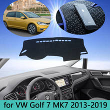 Car Dashboard Anti-Slip Avoid Light Pad Instrument Platform Desk Cover Mats Carpets For Volkswagen VW Golf 7 MK7 2013~2019 2018 2024 - buy cheap