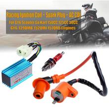 Racing Performance CDI+ Ignition Coil Spark Plug Fit Gy6 150cc 125cc 50cc WEQ 2024 - buy cheap