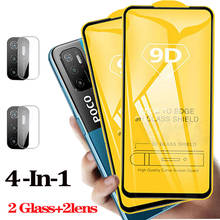 Protective Glass Poco M3 Pro 5G Tempered Glass Poco X3 Pro nfc Poco F3 Screen Protector Film For xiaomi Poco M3 Pro 5G Glasses 2024 - купить недорого