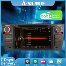 A-sure-Radio Multimedia con GPS para coche, Radio con reproductor de DVD, DAB, BT, SWC, vtempo, 7 pulgadas, para BMW E90, E91, E92, E93, 318, 320, 325 2024 - compra barato