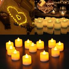 24 шт., светодиодные электронные свечи для Хэллоуина 2024 - купить недорого