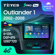 TEYES SPRO Plus For Mitsubishi Outlander 1 2002 - 2008 Car Radio Multimedia Video Player Navigation No 2din 2 din DVD 2024 - buy cheap