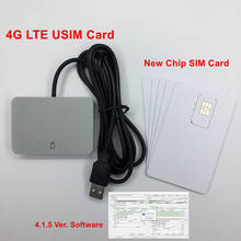 OYEITIMES LTE WCDMA ICCID SIM USIM 4G кард-ридер писатель программатор с 5 шт. пустая программируемая карта + SIM персональные инструменты 2024 - купить недорого