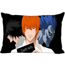 Venda quente personalizado travesseiro desliza death note retângulo travesseiro cobre cama confortável almofada/alta qualidade fronhas 2024 - compre barato