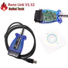ECU Programmer for Ren-ult RENOLINK V1.52 or Ren ault Renolink V1.52 Key/Airbag/ECM/UCH/Programmer OBD2 Car Diagnostic USB Cable 2024 - buy cheap