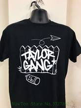 Wiz Taylor Gang 2 Asap Snoop Dre Nwa Hip Hop Rap Music Swag Gangster Novelt Weed 100% algodón letras impresas camisetas 2024 - compra barato