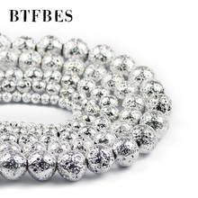 BTFBES-Cuentas redondas sueltas para la fabricación de joyas, joyería, collar, pulsera, 4, 6, 8, 10, 12 2024 - compra barato