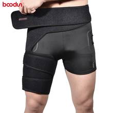 BOODUN Thigh Support Leg Warmmers Groin Support Wrap Support Waist Sacrum Pain Relief Strain Arthritis Thigh Brace Protector 2024 - buy cheap