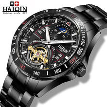 HAIQIN Mens Watches Automatic Mechanical Wrist Watch Waterproof Luminous Luxury Stainless Steel Military Watch Relogio Masculino 2024 - buy cheap