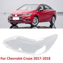 CAPQX-Pantalla de faro delantero para Chevrolet Cruze, cubierta de lámpara brillante impermeable, pantalla de luz frontal, 1 unidad, 2017-2018 2024 - compra barato