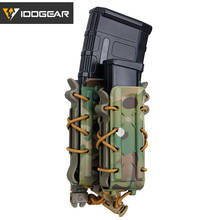 IDOGEAR Tactical Magazine Pouch MOLLE Mag Holder Rifle Mag Pouch 5.56 7.62 9mm Army Duty Tactical Mag pouch 2024 - buy cheap