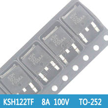 Новинка 10 шт./лот KSH122TM KSH122 KSH-122 TO-252 транзистор NPN DARL 100 в 8A DPAK SMD транзистор 2024 - купить недорого